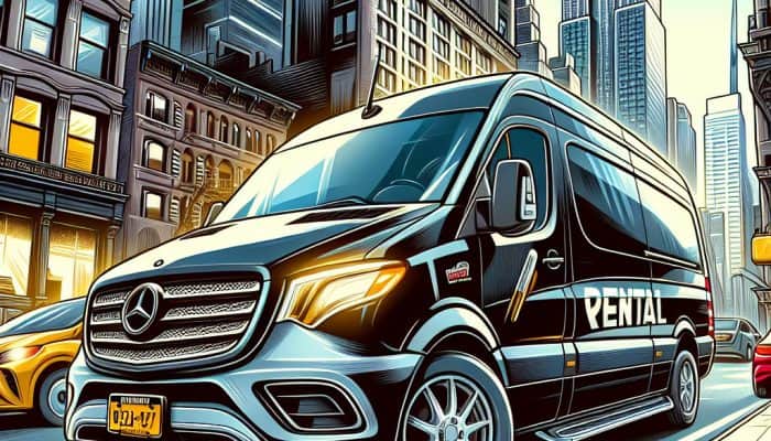 mercedes benz sprinter van rental in nyc