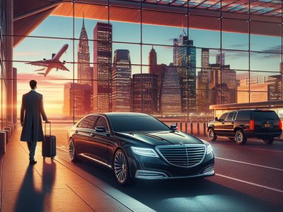 nyc airport transfer with luxury sedan