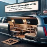 Luxury limo converted into smoke-friendly cigar lounge