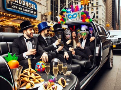 celebrate purim in ultimate comfort and style with bubz limousine nyc