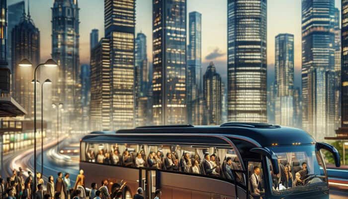 traveling with a large group bubz limousine nyc’s 50 passenger buses make it easy