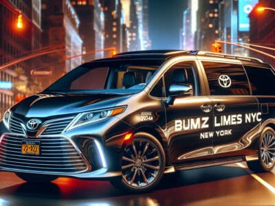 2024 toyota sienna luxury rides with bubz limos nyc