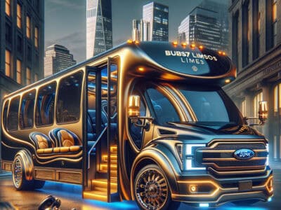 elevate group travel with the luxury ford shuttle bus and bubz limos nyc