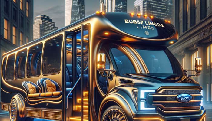 elevate group travel with the luxury ford shuttle bus and bubz limos nyc