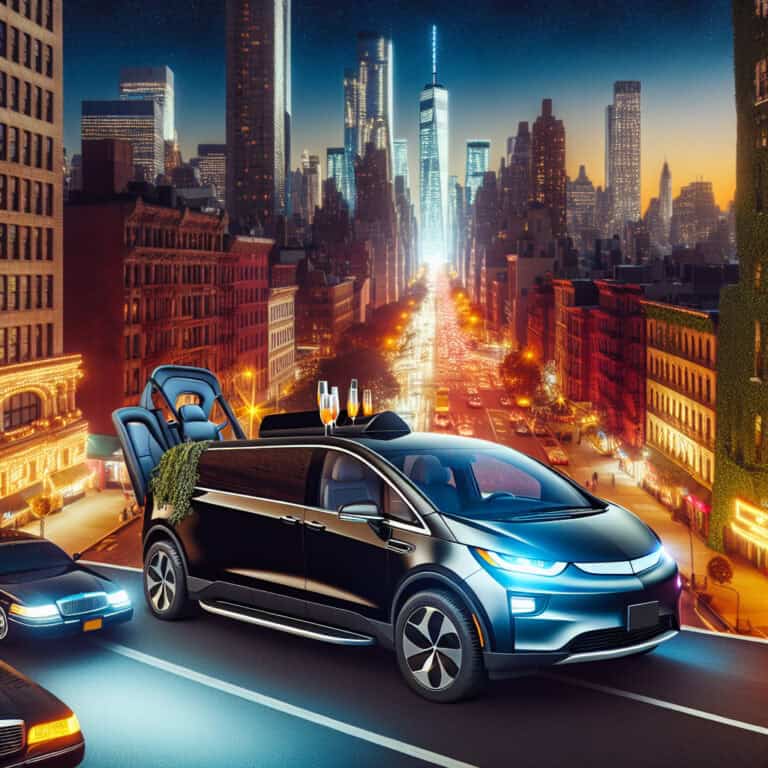 elevate your ride: experience the tesla model y with bubz limos nyc