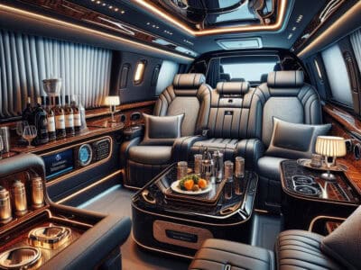 elevate your ride: explore the luxury of bubz limos' mercedes benz gl450 stretch limousine