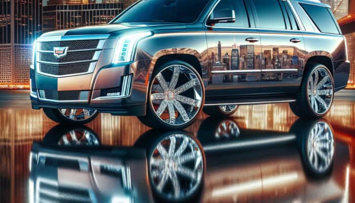elevate your ride with the cadillac escalade platinum ext 23 and bubz limos nyc