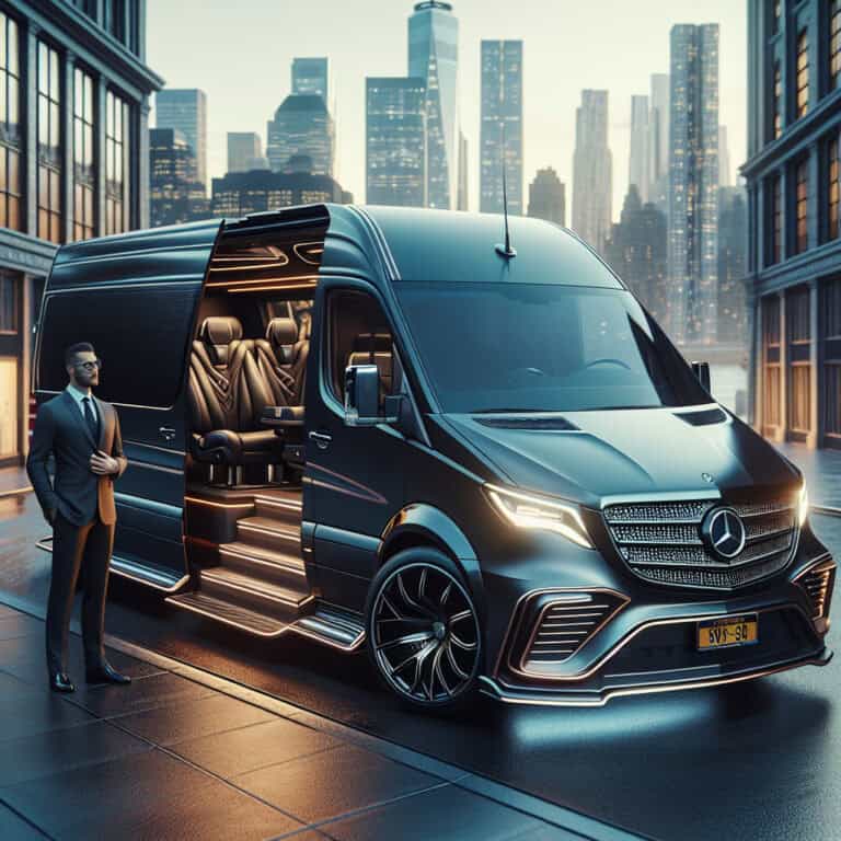 experience luxury and space: the 12 passenger mercedes sprinter by bubz limos nyc