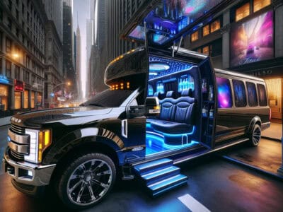 experience luxury on wheels: discover bubz limos nyc's ford party bus!