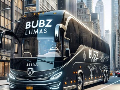 experience luxury on wheels: introducing bubz limos' 50 passenger setra bus for nyc charter services