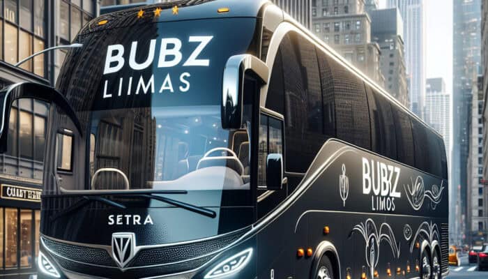 experience luxury on wheels: introducing bubz limos' 50 passenger setra bus for nyc charter services