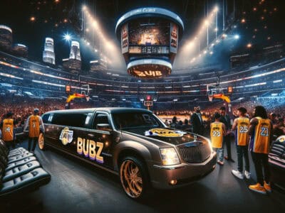 lakers vs nuggets game night ride in style with bubz limousine