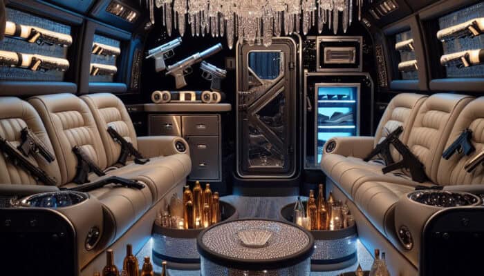 luxury meets security: inside the b6 bulletproof maybach sedan from bubz limos nyc