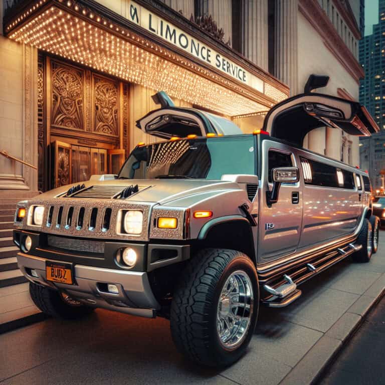 make a grand entrance in the hummer h2 jet door stretch limo with bubz limos nyc