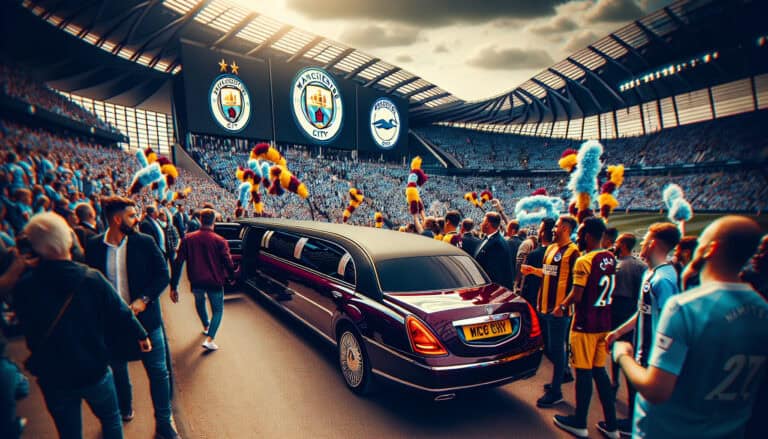 man city vs brighton match day luxury transport by bubz limousine