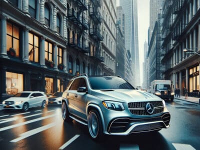 riding in style: the mercedes gle 53 experience with bubz limos nyc