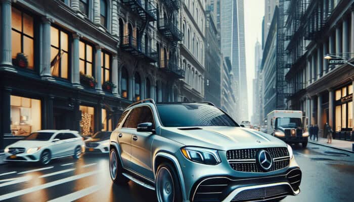riding in style: the mercedes gle 53 experience with bubz limos nyc