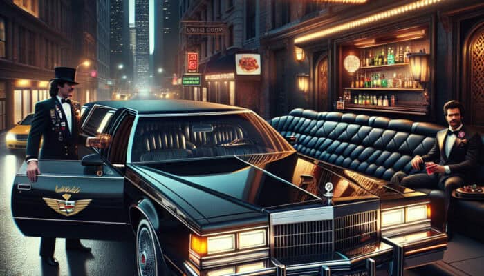step back in time: the 1987 cadillac limo experience with bubz limos in nyc