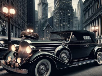 step back in time with the 1935 phaeton convertible and bubz limos nyc