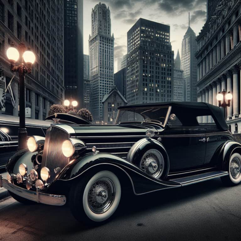 step back in time with the 1935 phaeton convertible and bubz limos nyc