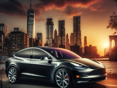tesla model y premium transportation by bubz limos nyc