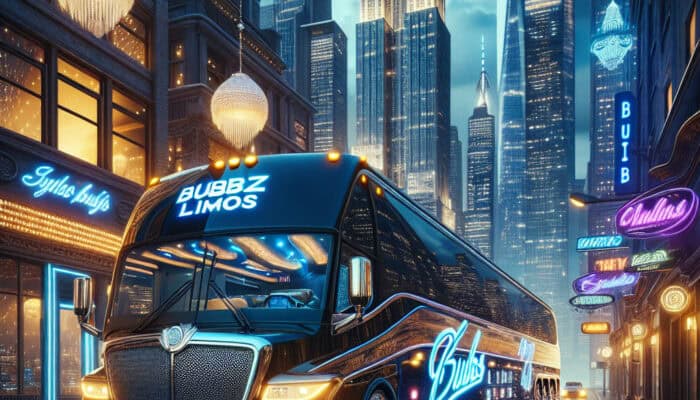 travel in style and space with the tour bus from bubz limos nyc