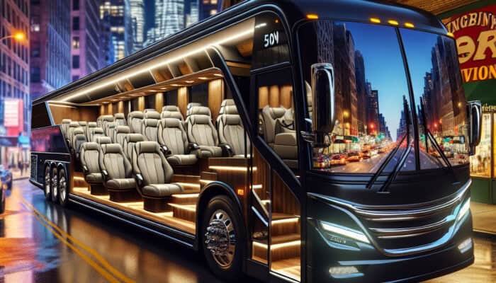 travel in style: discover bubz limos nyc's luxurious 50 passenger buses