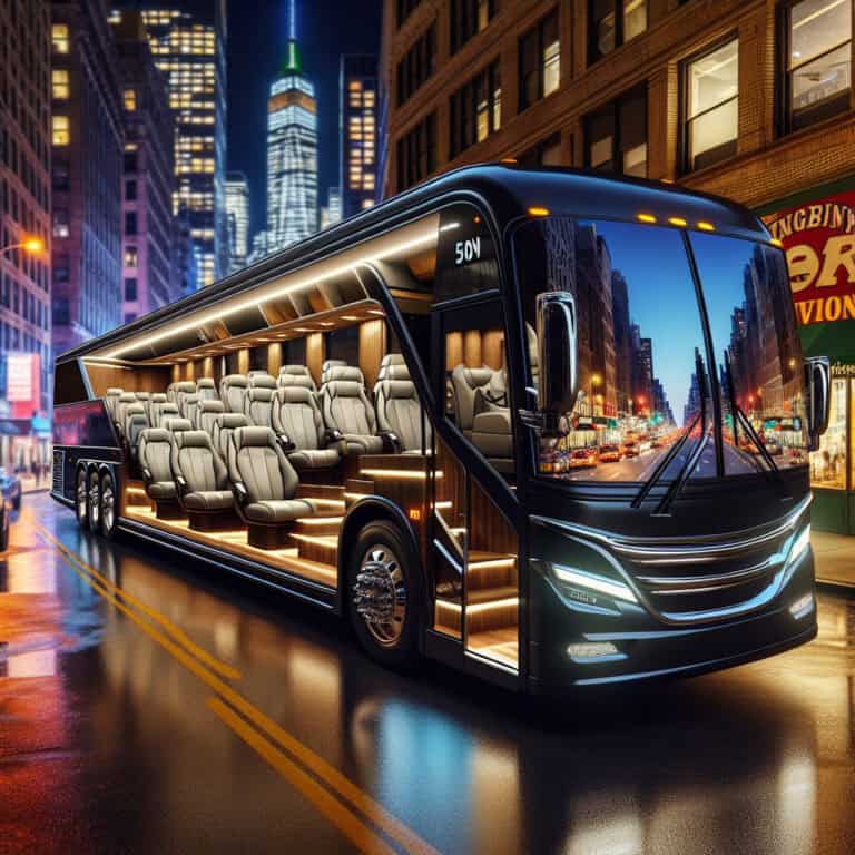 travel in style: discover bubz limos nyc's luxurious 50 passenger buses