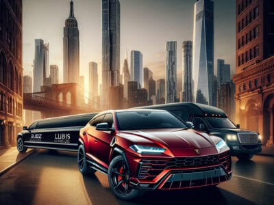 unleash power and prestige in the lamborghini urus 23 with bubz limos nyc