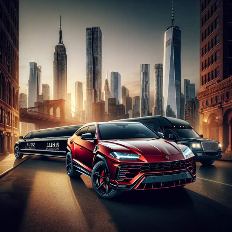 unleash power and prestige in the lamborghini urus 23 with bubz limos nyc