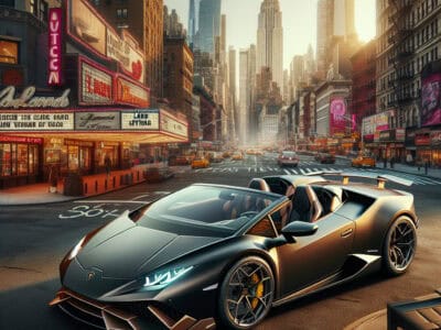 unleashing luxury: experience the lamborghini huracán evo spyder with bubz limos nyc