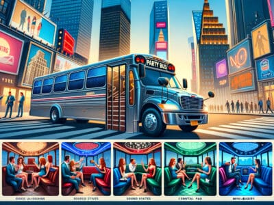 how to choose the best party bus for your nyc bachelor/bachelorette party