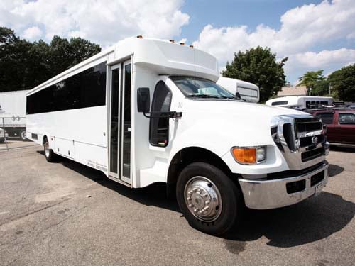 30 passenger party bus w/bathroom