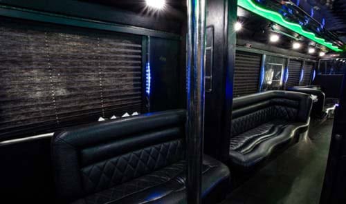 30 passenger party bus w/bathroom