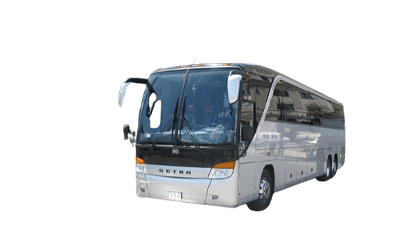 56 passenger luxury coach bus