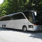 56 passenger luxury coach bus