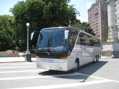 56 passenger luxury coach bus