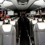56 passenger luxury coach bus