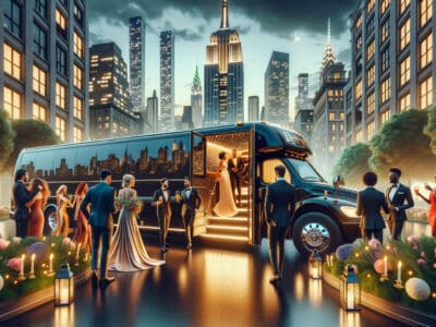 nyc wedding after party? here’s why you need a party bus