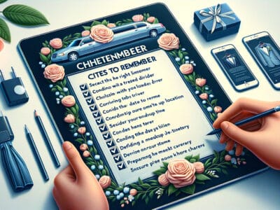 prom limo checklist: don’t forget these 7 things!