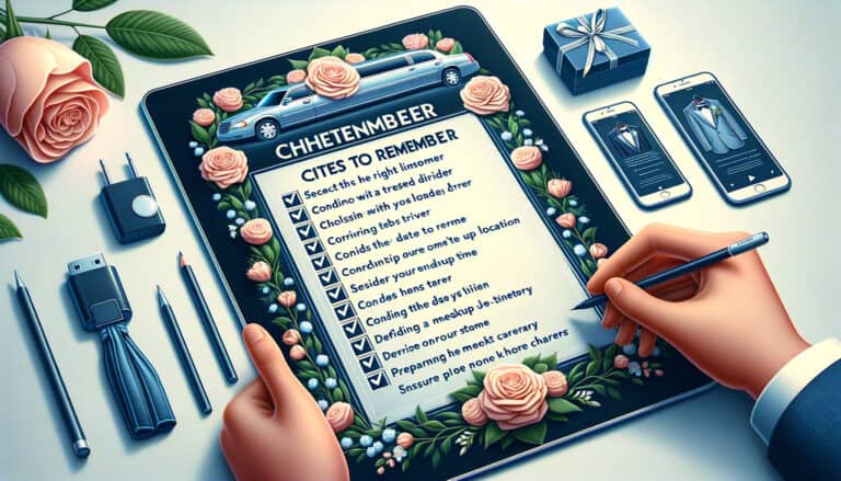 prom limo checklist: don’t forget these 7 things!