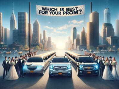 stretch limo vs. suv: which is best for your nyc prom?
