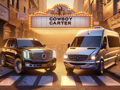 suv or mercedes sprinter? choose your beyoncé ‘cowboy carter’ tour ride with bubz limousine ny!