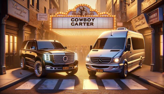 suv or mercedes sprinter? choose your beyoncé ‘cowboy carter’ tour ride with bubz limousine ny!