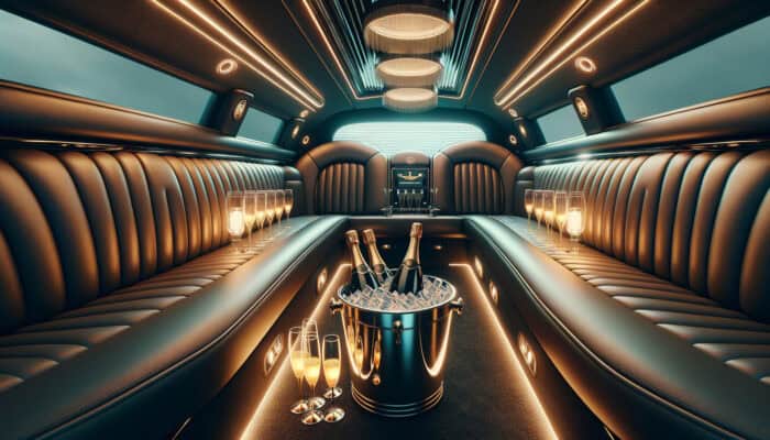 do bubz limos provide champagne service?