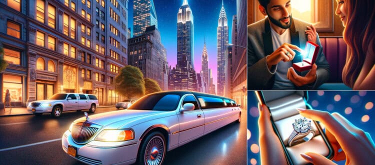 how to get a luxury limo for a nyc proposal?