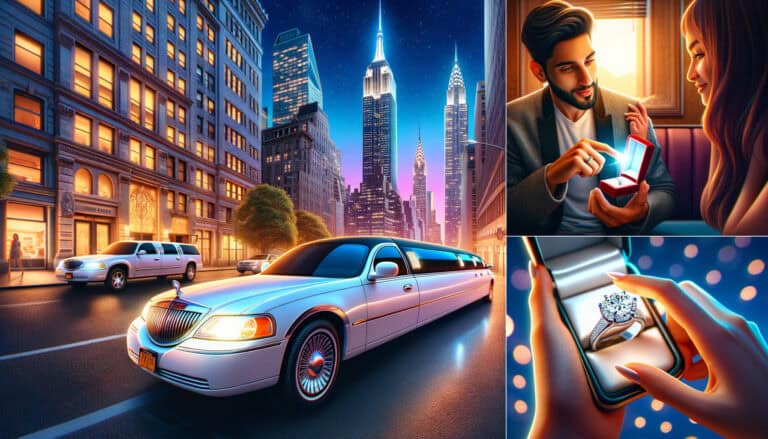how to get a luxury limo for a nyc proposal?