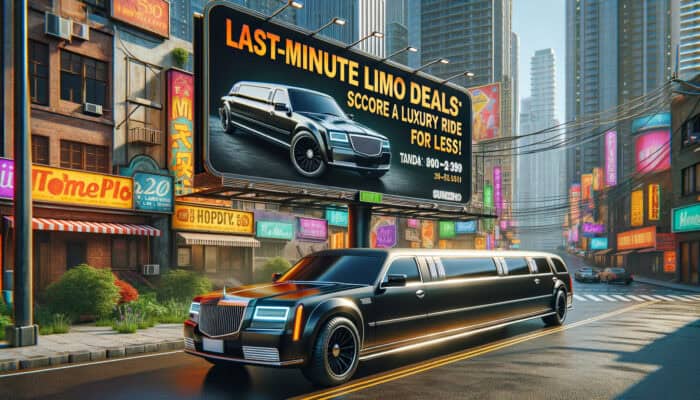 last minute limo deals: how to score a luxury ride for less