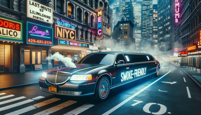 last minute smoke friendly limo rentals nyc | bubz limos nyc