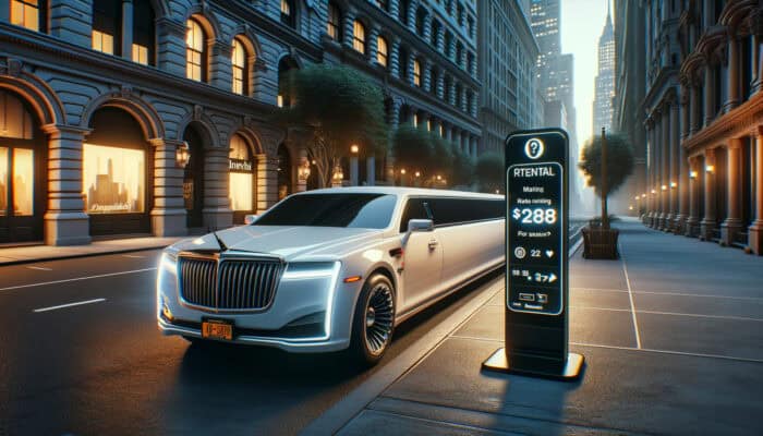 what is the cost of renting a limo in nyc?
